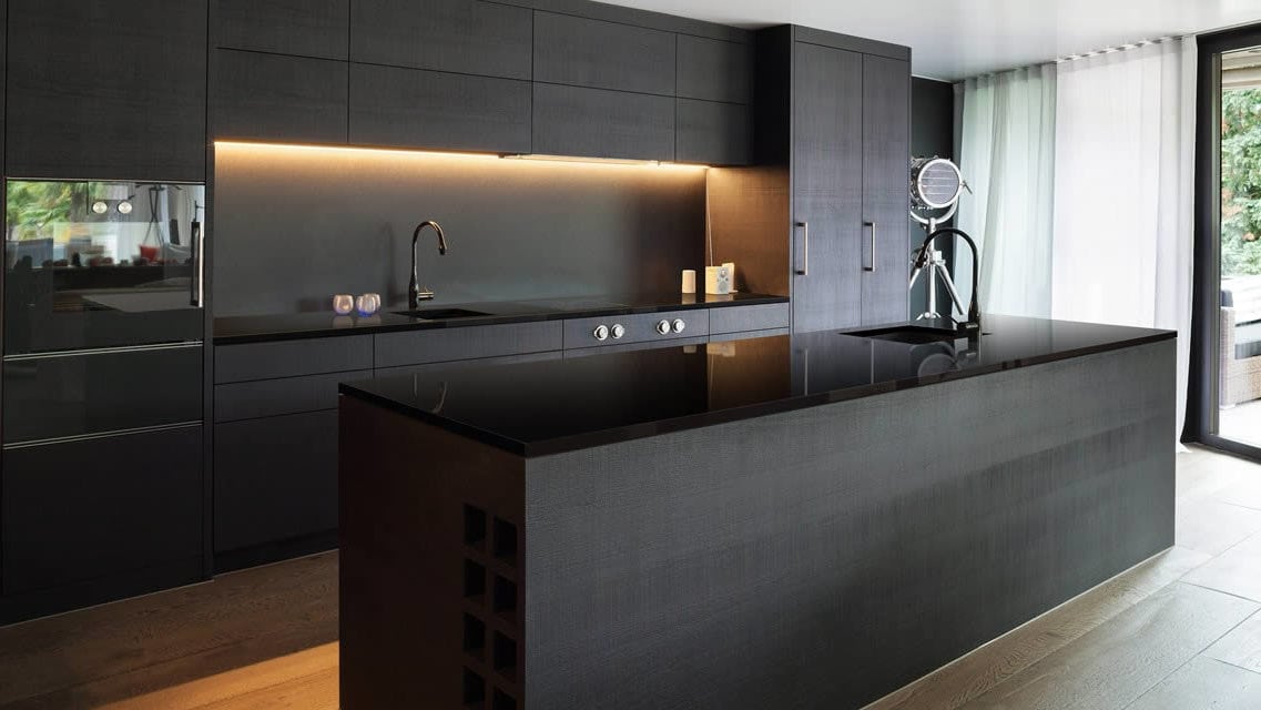 Pedra de Cozinha - Sensa Black Kitchen
