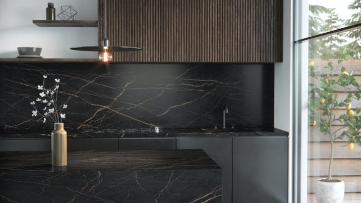 Pedra de Cozinha - Dekton Laurent Kitchen